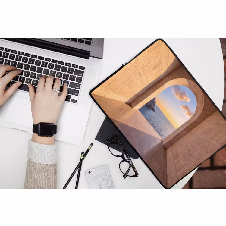 Laptop hülle - Meer – Landschaft – Abend — 3