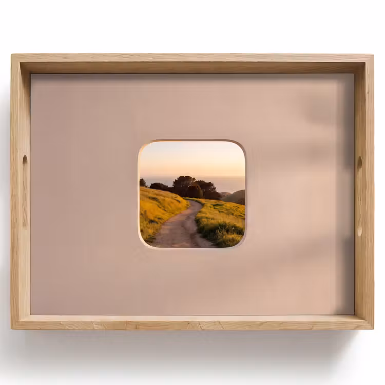 Tablett - Aussicht – Küste – Natur — 1