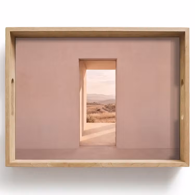 Tablett - Aussicht – Natur – Ruhe — 1