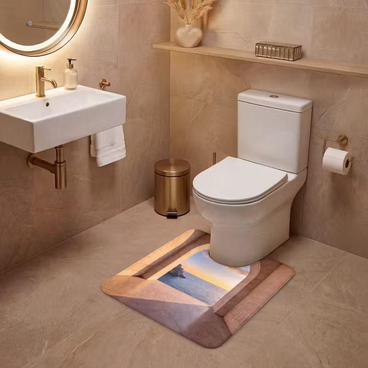 WC Vorleger - Meer – Landschaft – Abend — 4