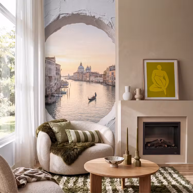 Tapete - Gondel – Kanal – Venedig — 1
