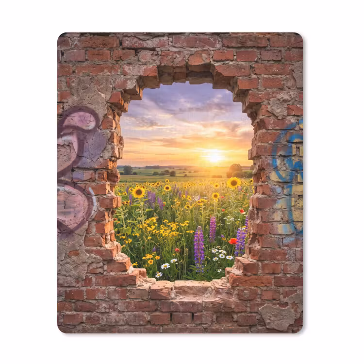 Mauspad - Blumen – Feld – Natur — 1