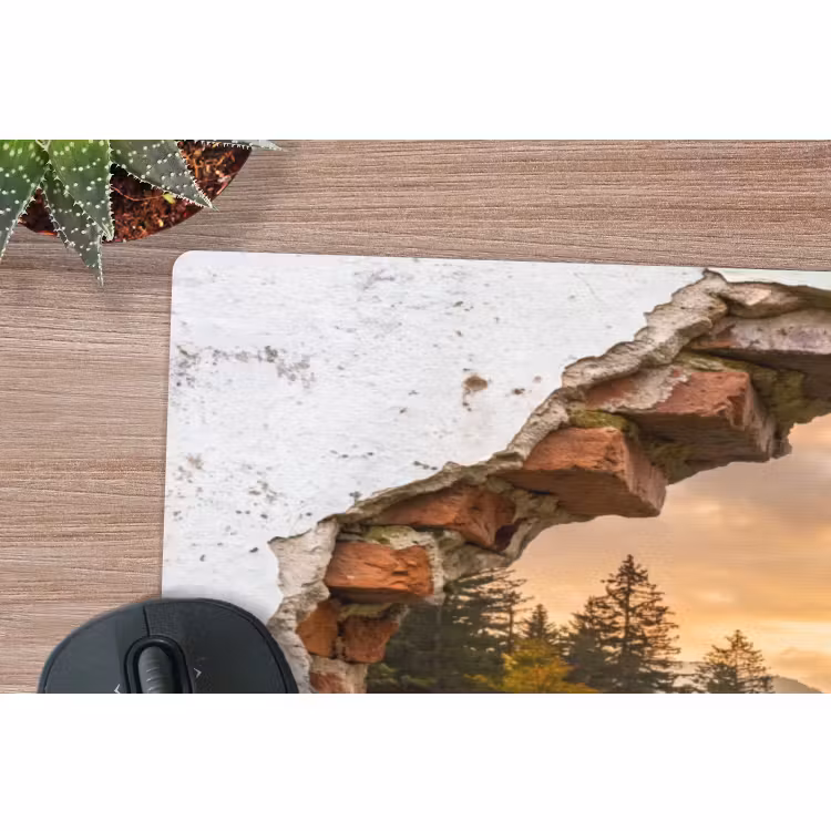 Mauspad - Mauer – Landschaft – Natur — 5