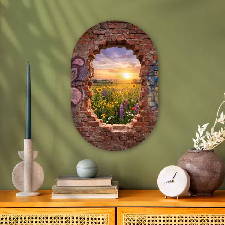 Forexbild Oval - Blumen – Feld – Natur — 3