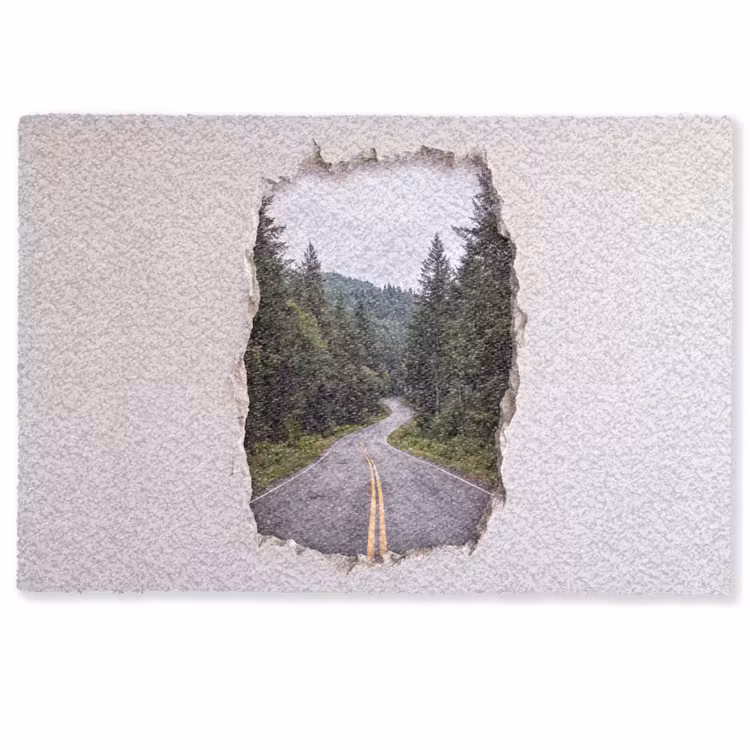 Fußmatte - Straße – Wald – Natur — 1
