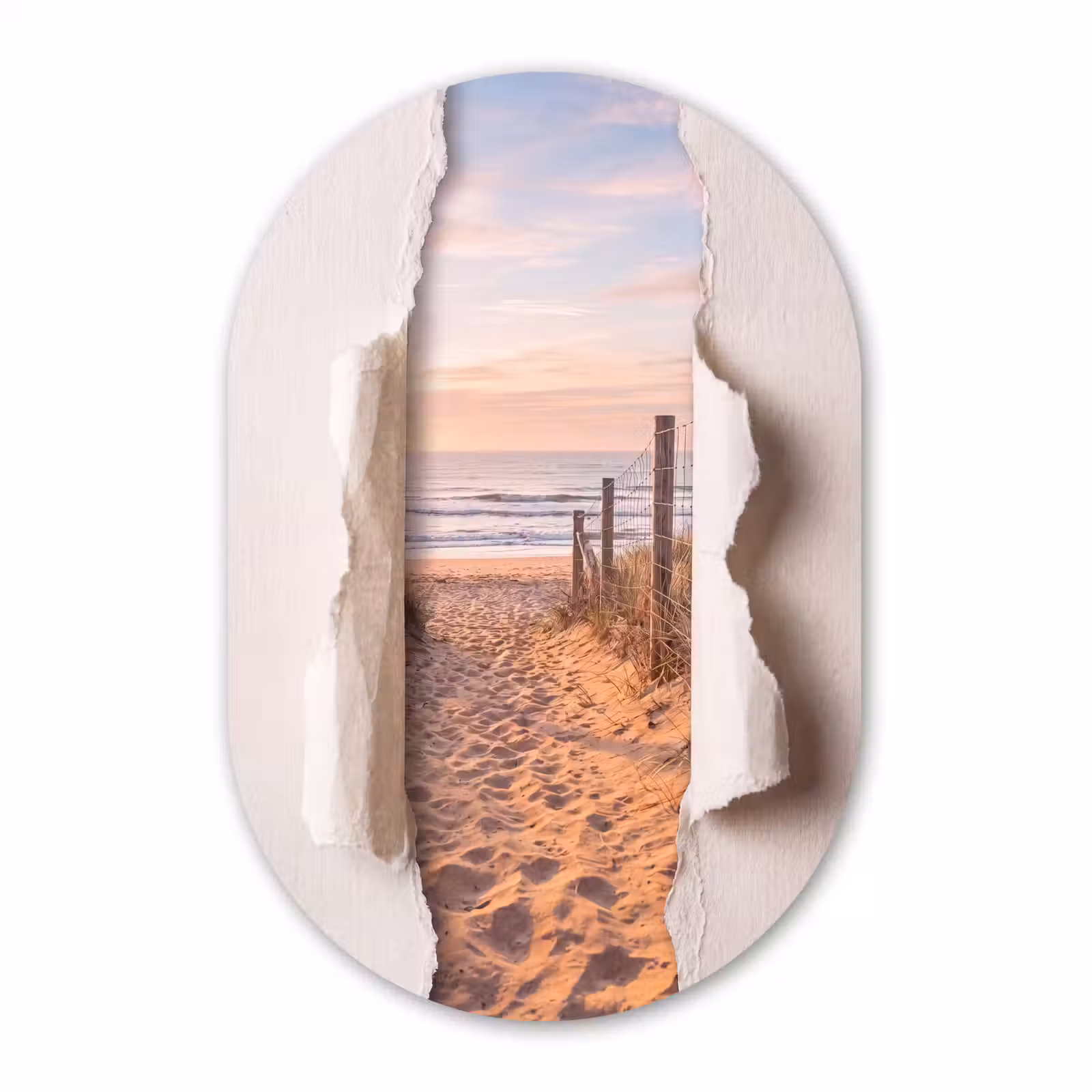 Forexbild Oval - Düne – Weg – Küste — 1