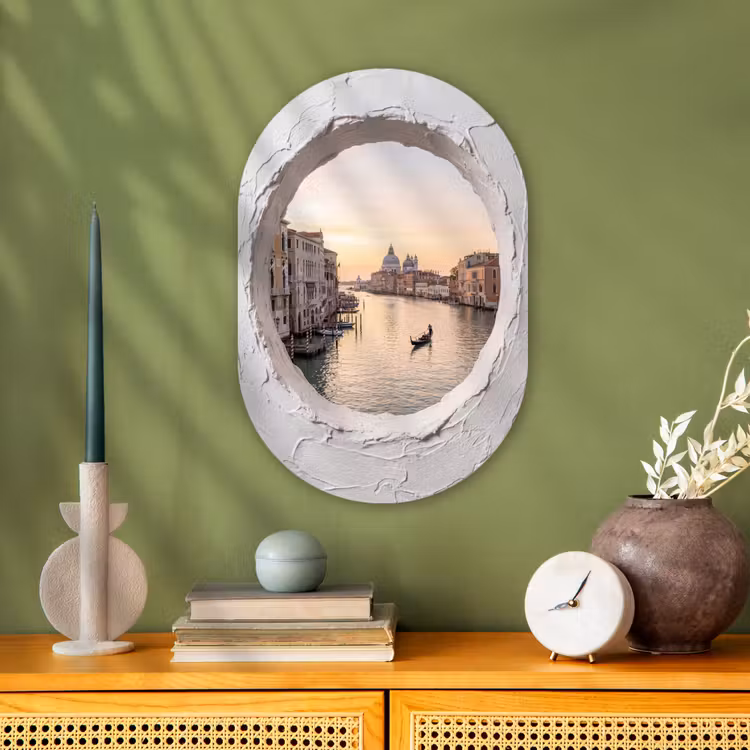 Forexbild Oval - Gondel – Kanal – Venedig — 3
