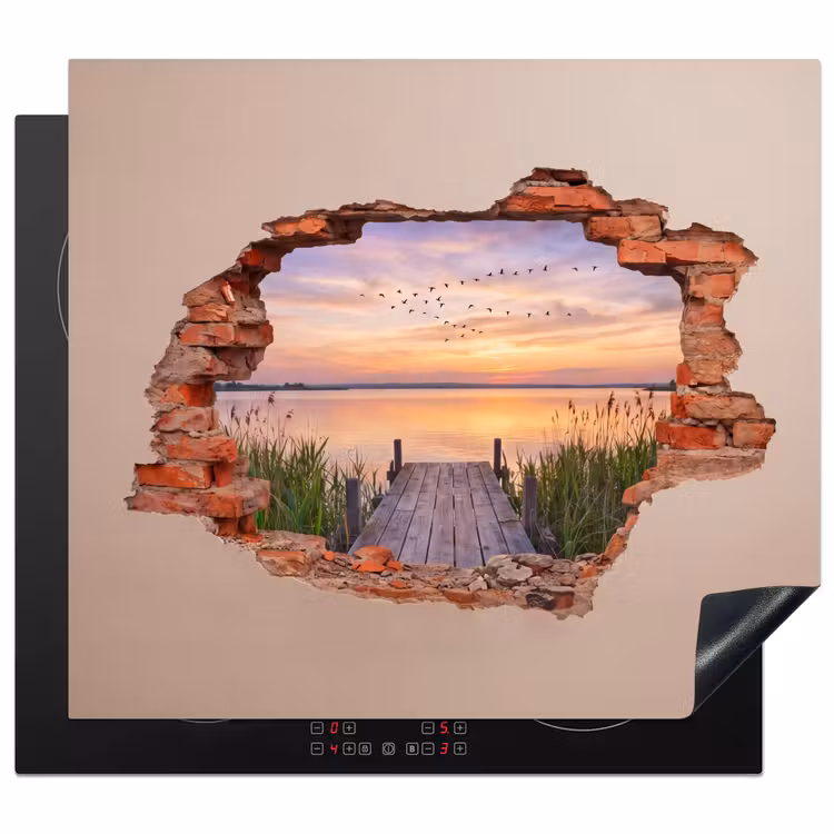 Herdabdeckplatte - Mauer – Landschaft – Illusion — 1