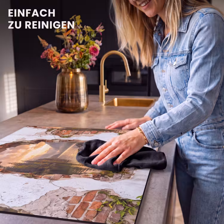 Herdabdeckplatte - Mauer – Landschaft – Natur — 6