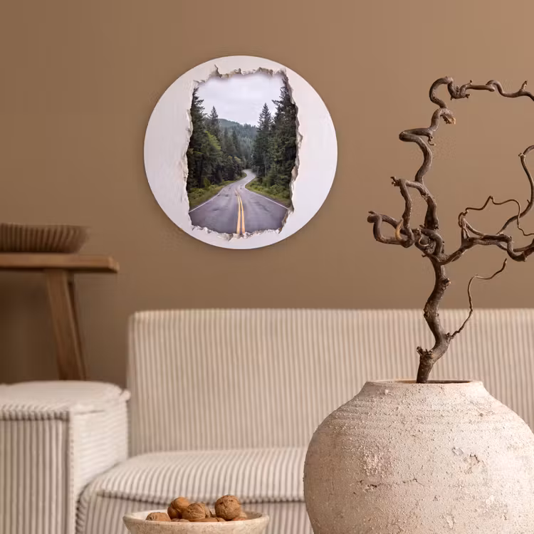 Forexbild Rund - Straße – Wald – Natur — 2