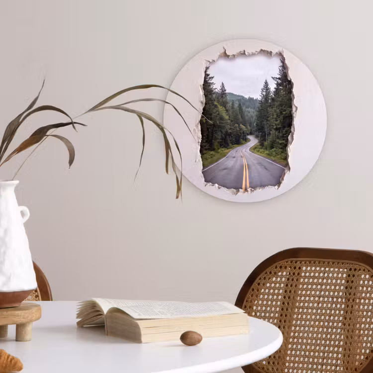 Forexbild Rund - Straße – Wald – Natur — 4