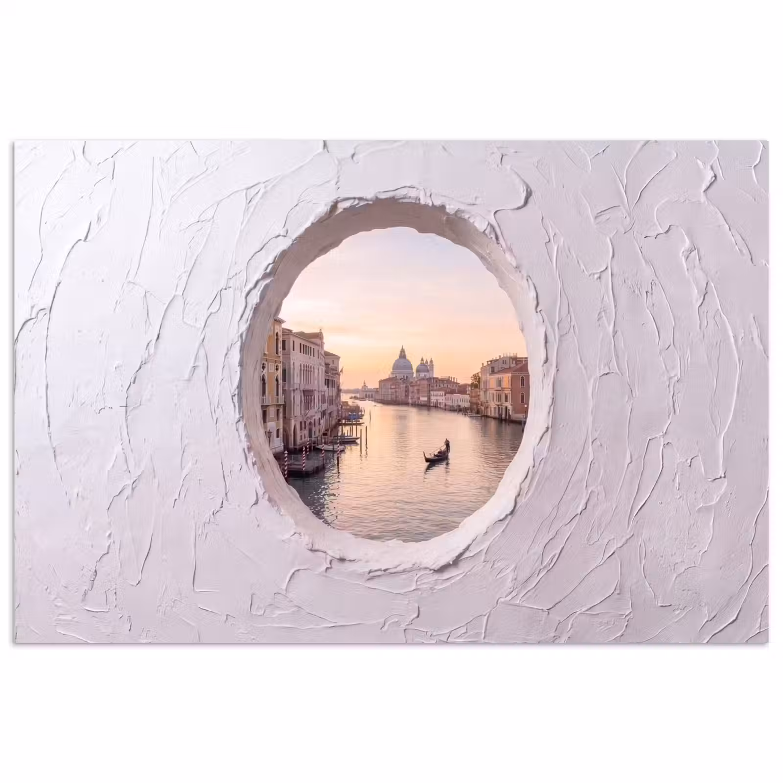 Poster - Gondel – Kanal – Venedig — 1