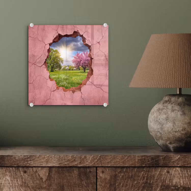 Glasbild - Natur – Frühling – Sonne — 4