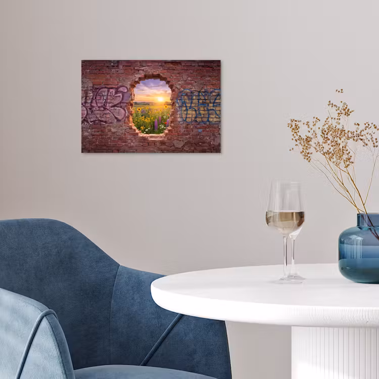 Poster - Blumen – Feld – Natur — 4