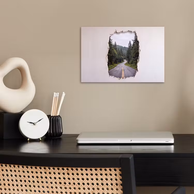 Poster - Straße – Wald – Natur — 2