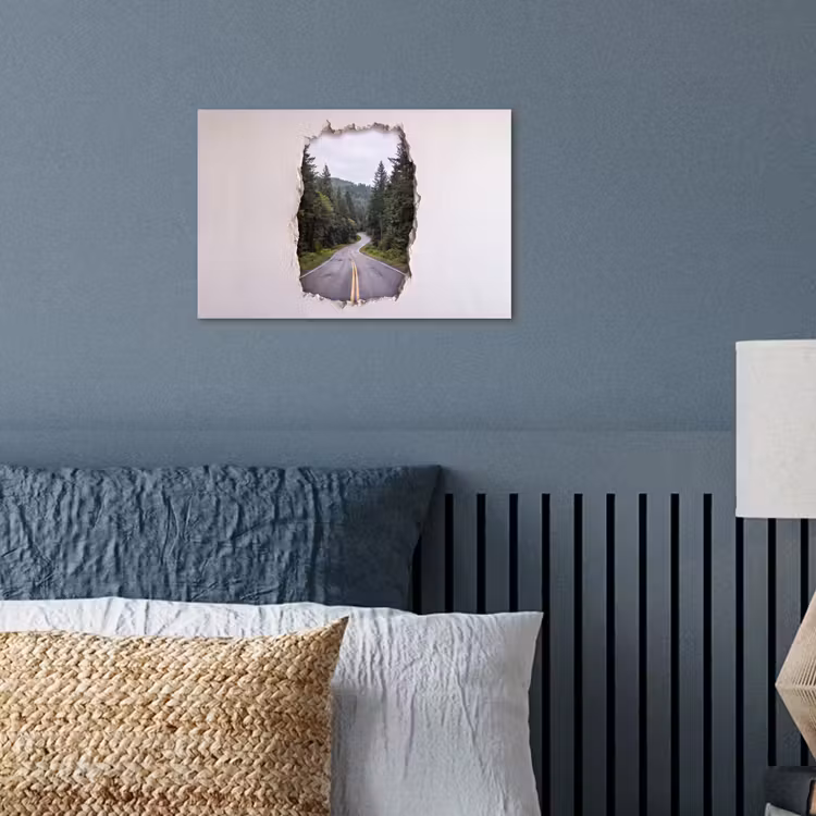 Poster - Straße – Wald – Natur — 3
