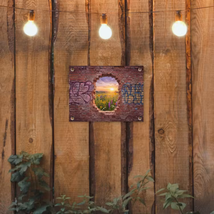 Gartenposter - Blumen – Feld – Natur — 2