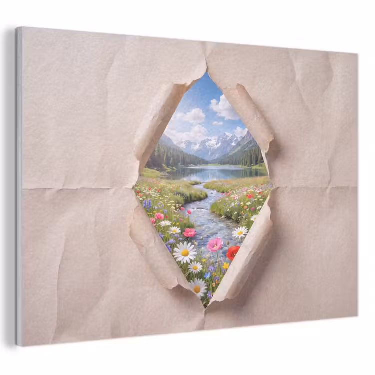 Akustikbild - Blumen – Fluss – Landschaft — 1