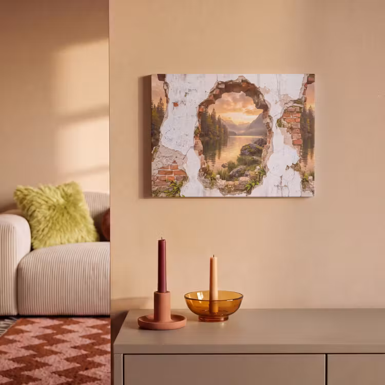 Akustikbild - Mauer – Landschaft – Natur — 2