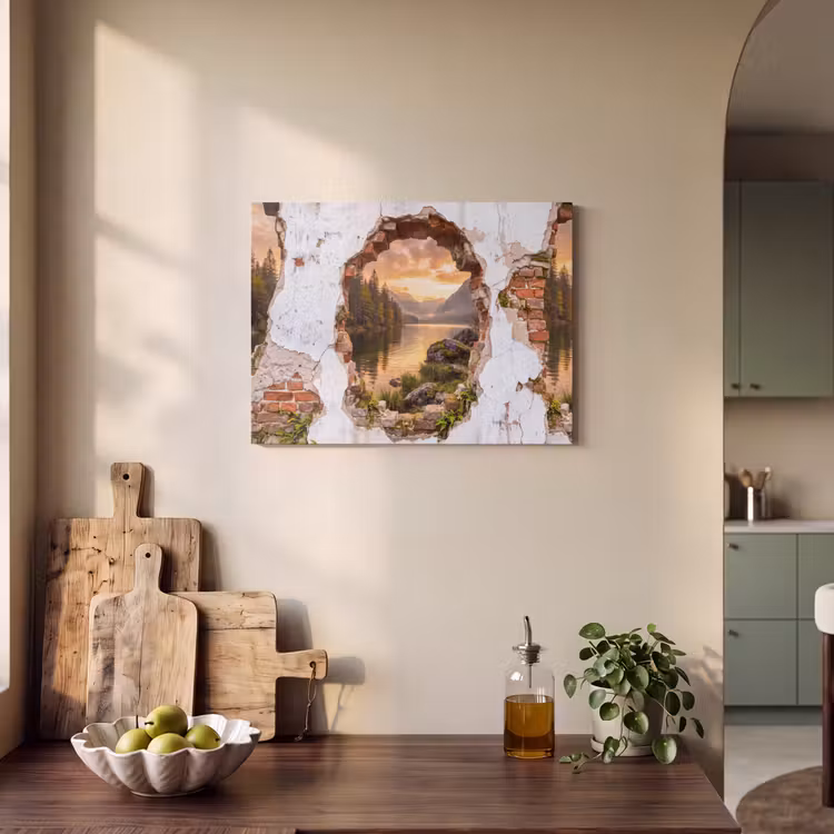 Akustikbild - Mauer – Landschaft – Natur — 4