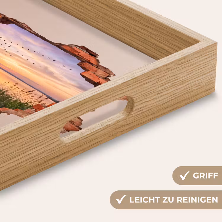 Tablett - Mauer – Landschaft – Illusion — 5