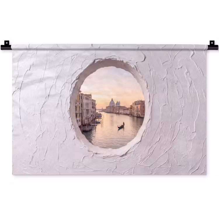 Wandteppich - Gondel – Kanal – Venedig — 1