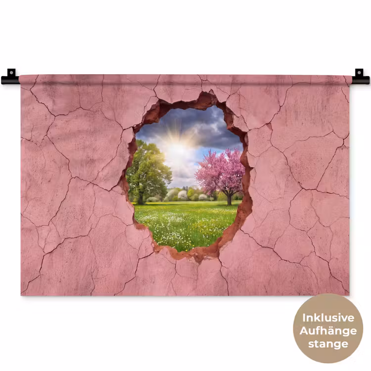 Wandteppich - Natur – Frühling – Sonne — 9