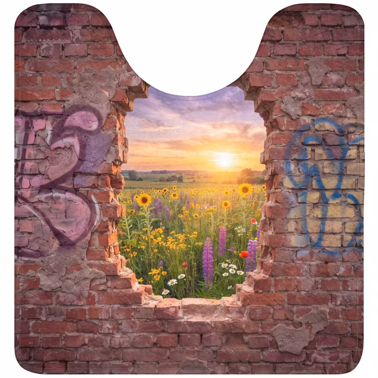 WC Vorleger - Blumen – Feld – Natur — 1