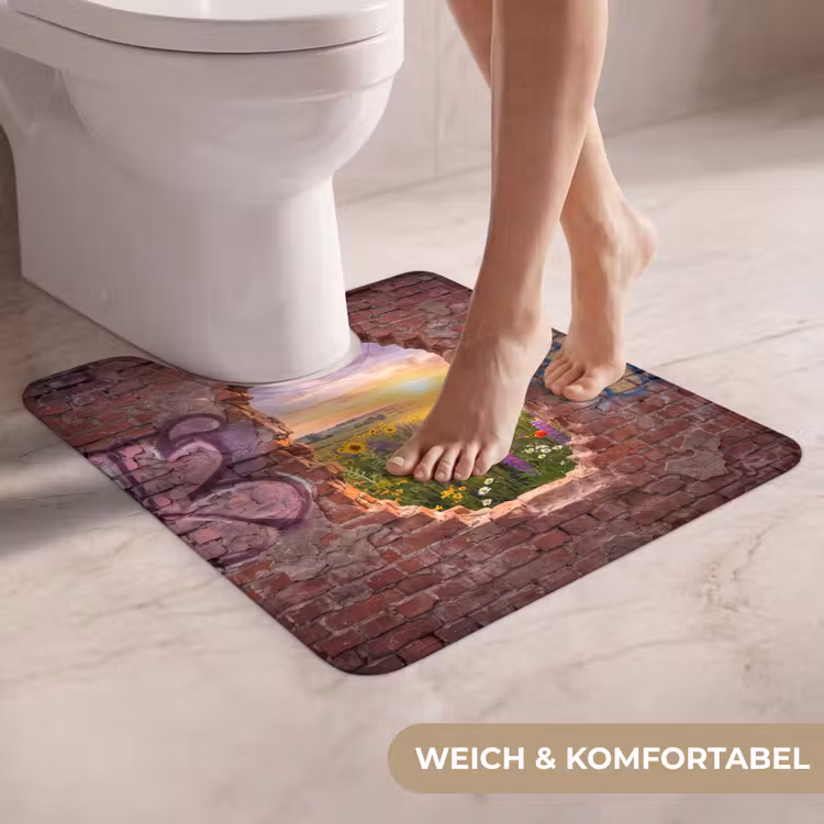 WC Vorleger - Blumen – Feld – Natur — 5