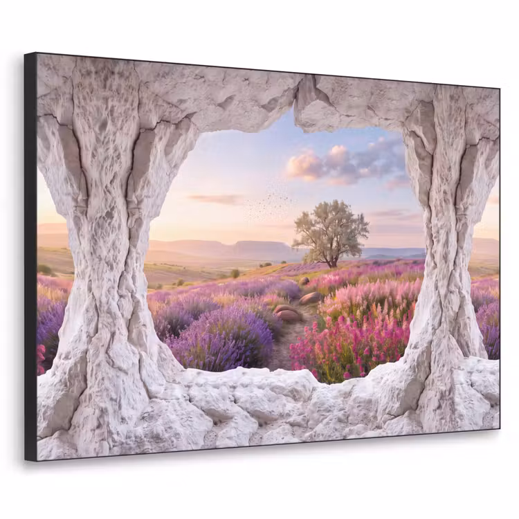 Art Frame - Blumen – Weg – Natur — 1