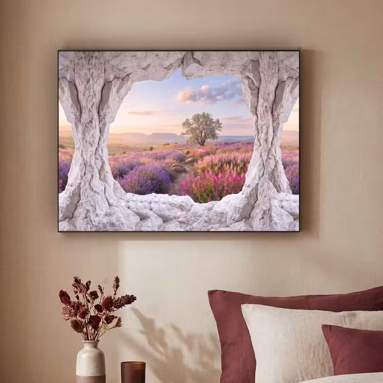 Art Frame - Blumen – Weg – Natur — 2