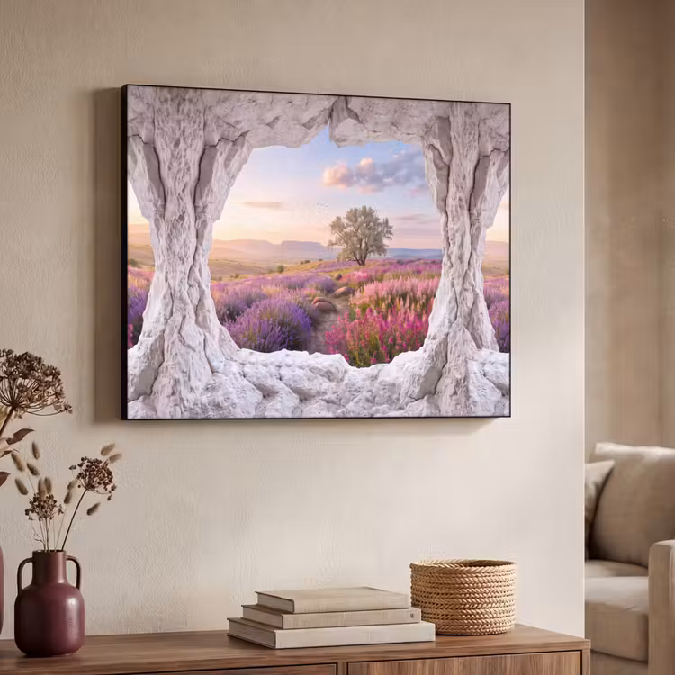 Art Frame - Blumen – Weg – Natur — 3