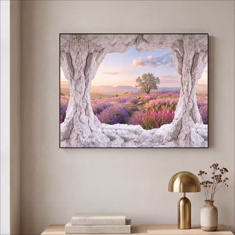 Art Frame - Blumen – Weg – Natur — 4