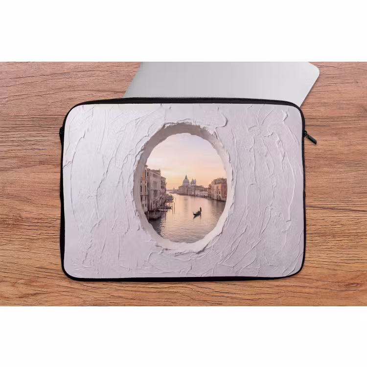 Laptop hülle - Gondel – Kanal – Venedig — 2