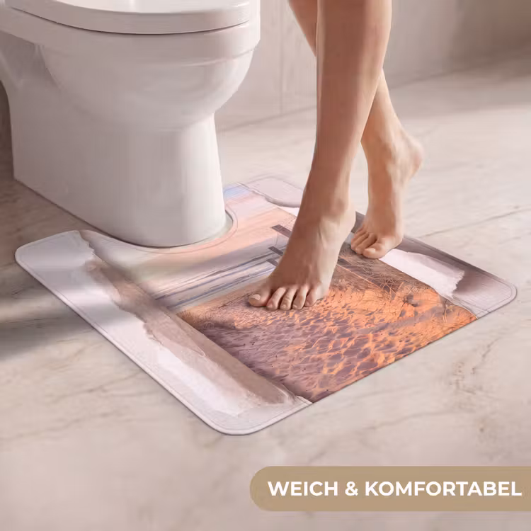 WC Vorleger - Düne – Weg – Küste — 5