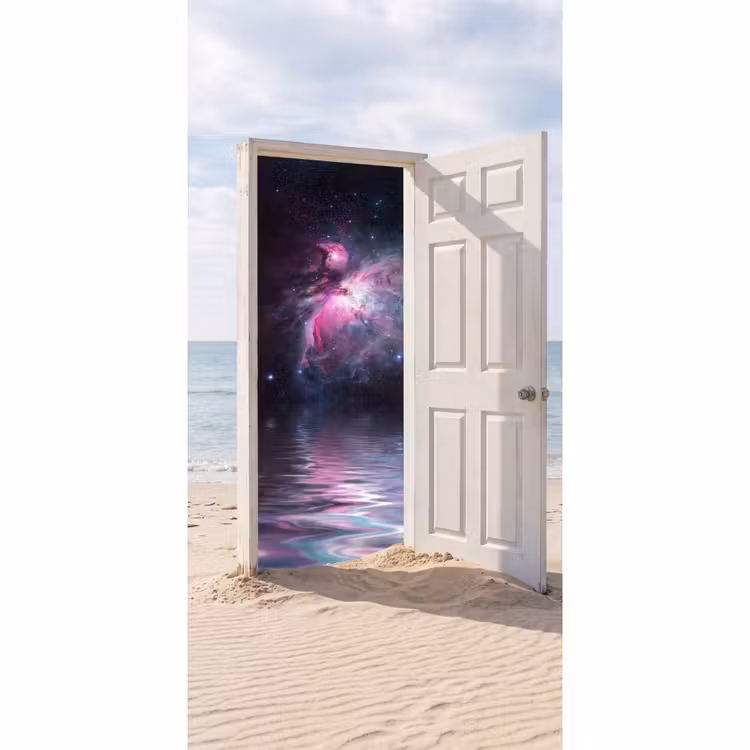 Tapete - Tür – Strand – Kosmos — 2