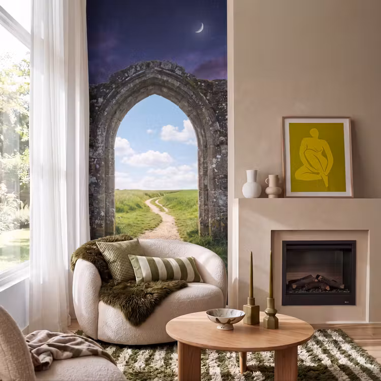 Tapete - Bogen – Landschaft – Kontrast — 1