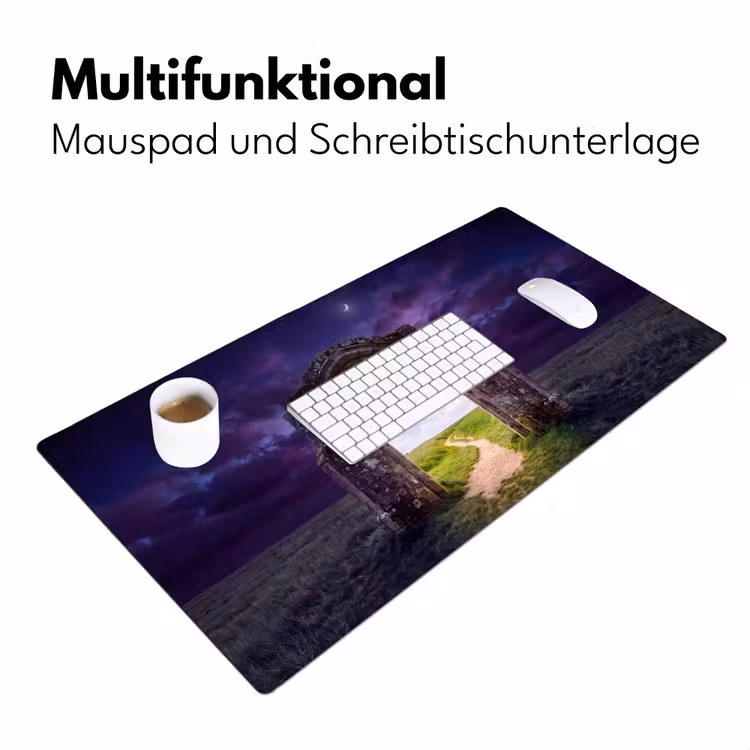 Schreibtischunterlage - Bogen – Landschaft – Kontrast — 4