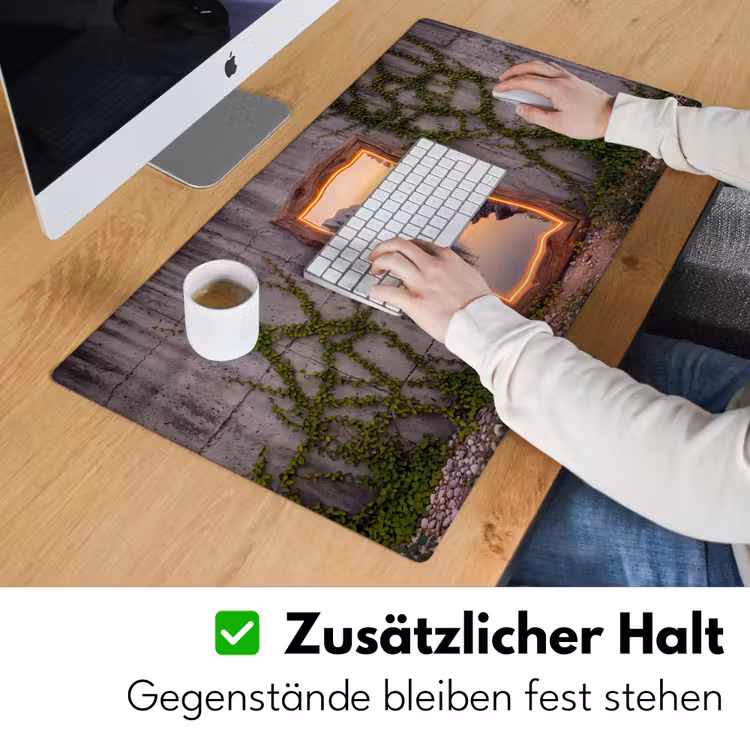 Schreibtischunterlage - Landschaft – Rahmen – Licht — 3