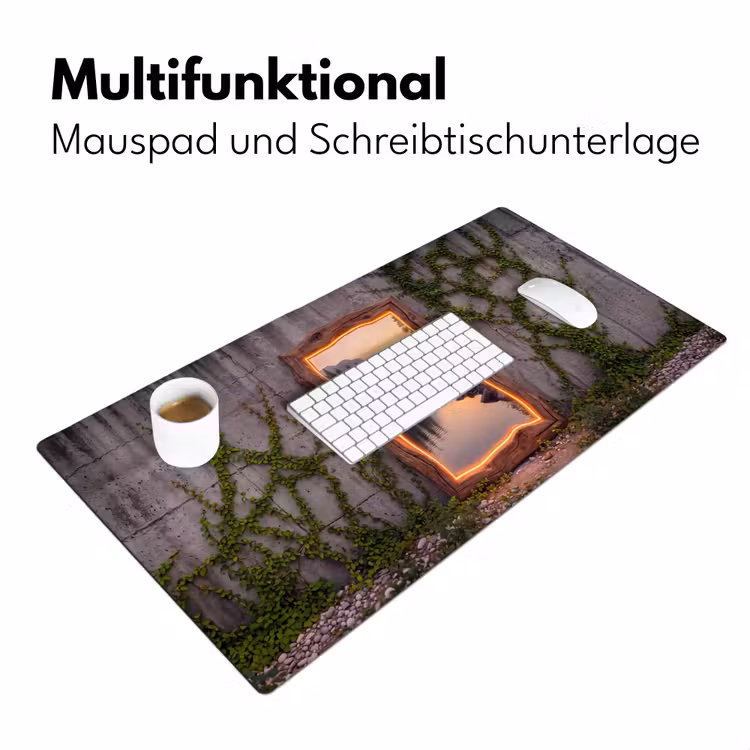Schreibtischunterlage - Landschaft – Rahmen – Licht — 4