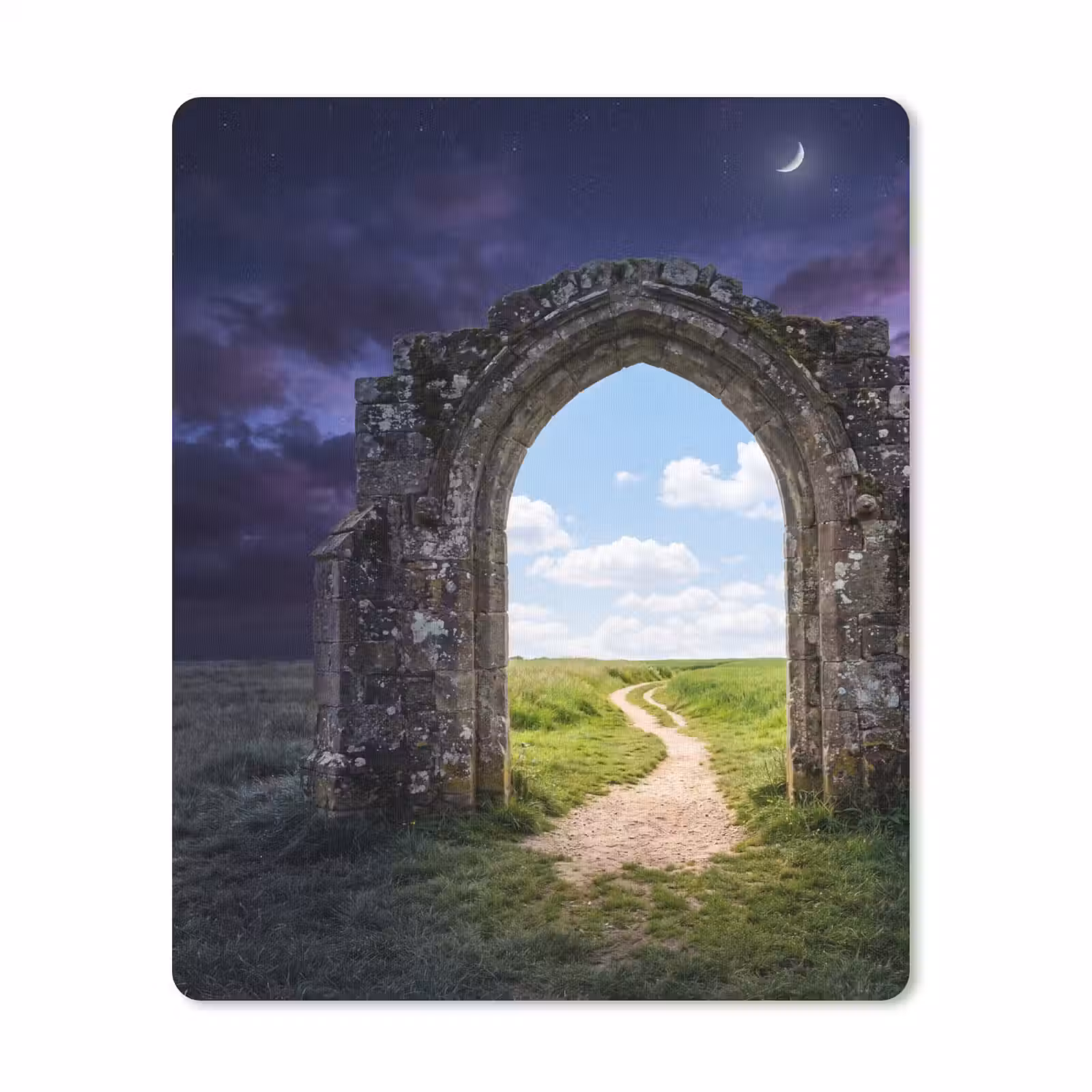 Mauspad - Bogen – Landschaft – Kontrast — 1