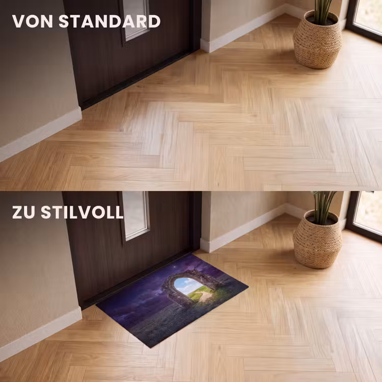 Fußmatte - Bogen – Landschaft – Kontrast — 3