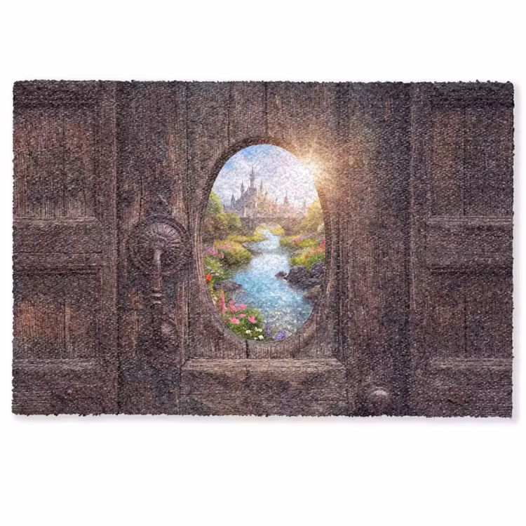 Fußmatte - Schloss – Fluss – Natur — 1