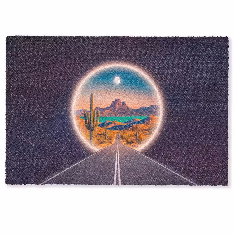 Fußmatte - Straße – Wüste – Natur — 1