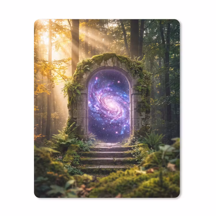 Mauspad - Tor – Kosmos – Wald — 1