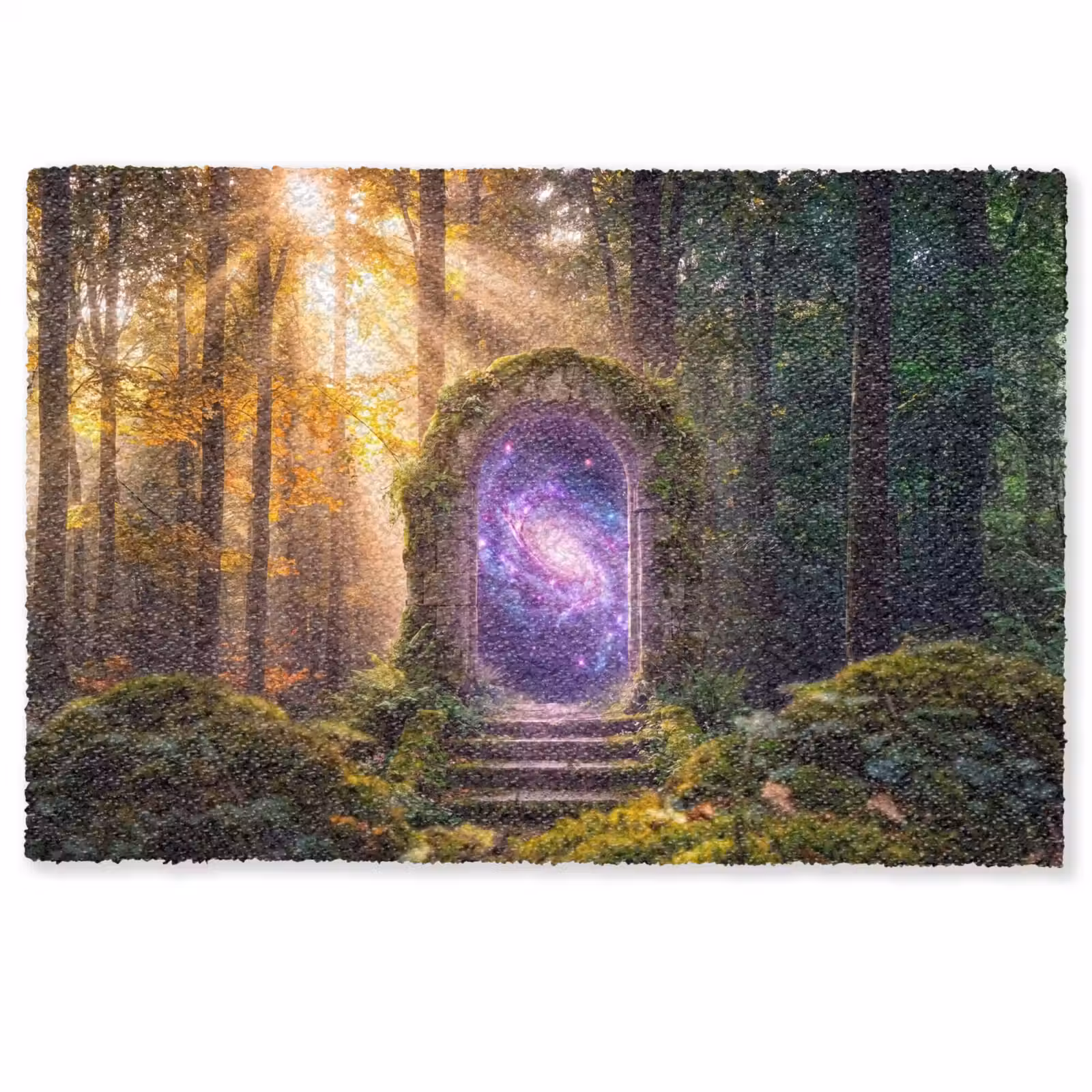 Fußmatte - Tor – Kosmos – Wald — 1