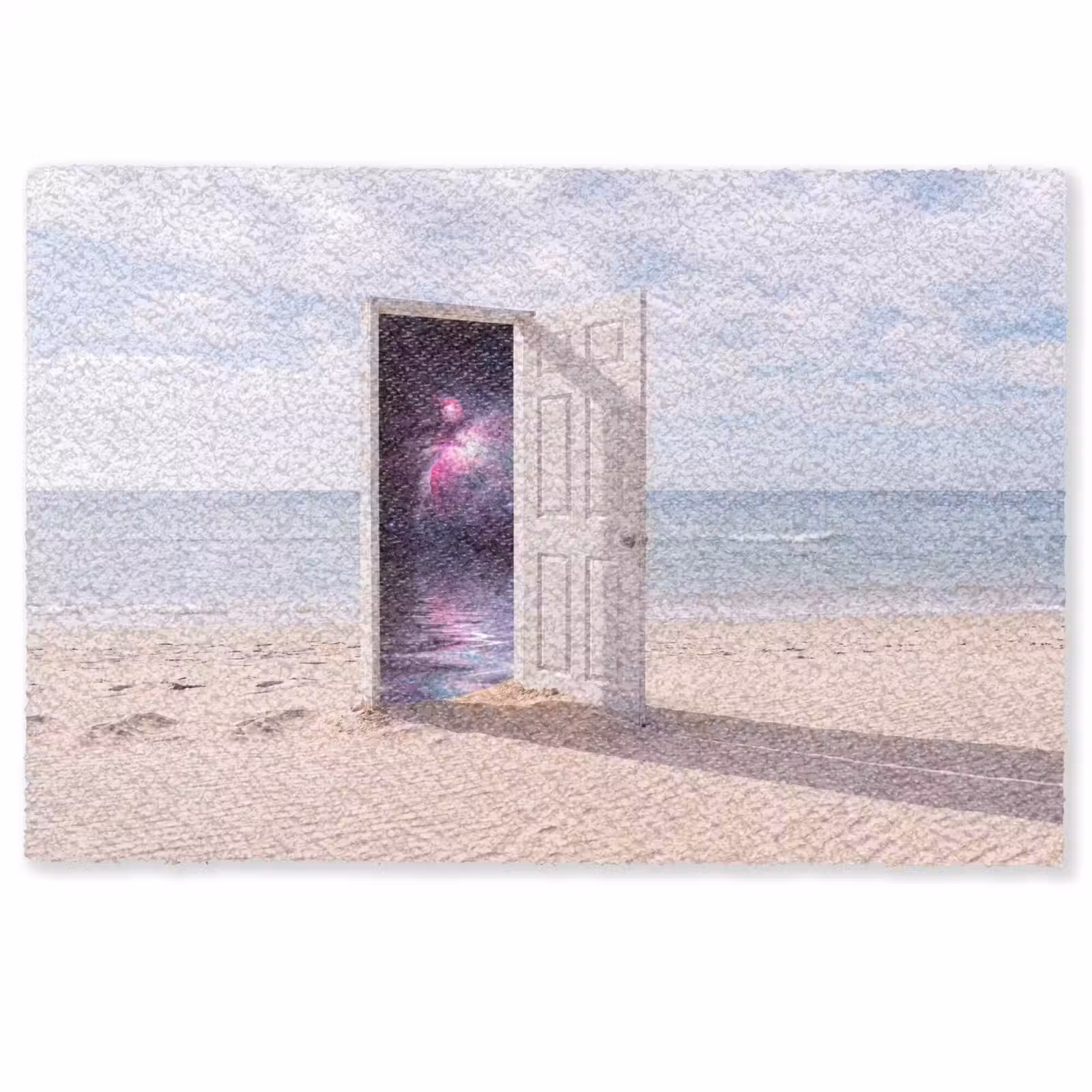 Fußmatte - Tür – Strand – Kosmos — 1