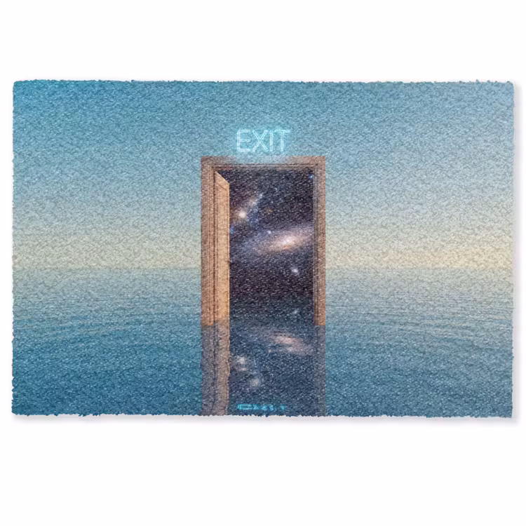 Fußmatte - Tür – Raum – Abstrakt — 1