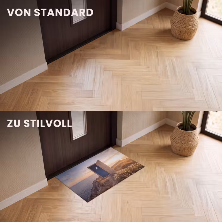Fußmatte - Tür – Sterne – Natur — 3