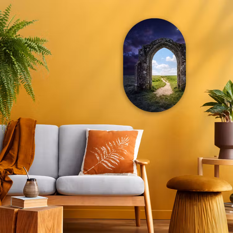 Forexbild Oval - Bogen – Landschaft – Kontrast — 2